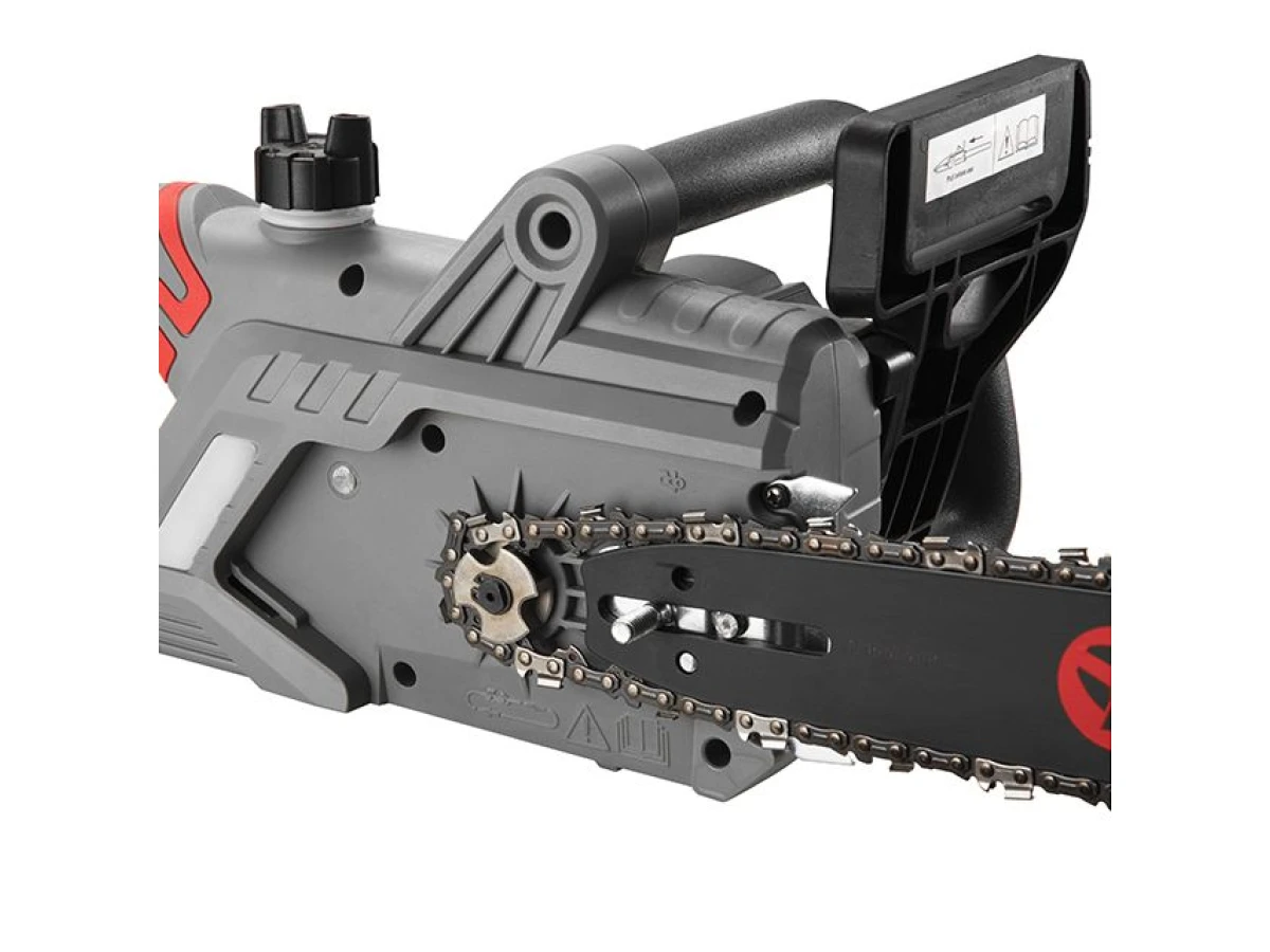 Пила цепная электрическая 2400 Вт, шина 40 см, боковой двигатель INTERTOOL DT-2201 