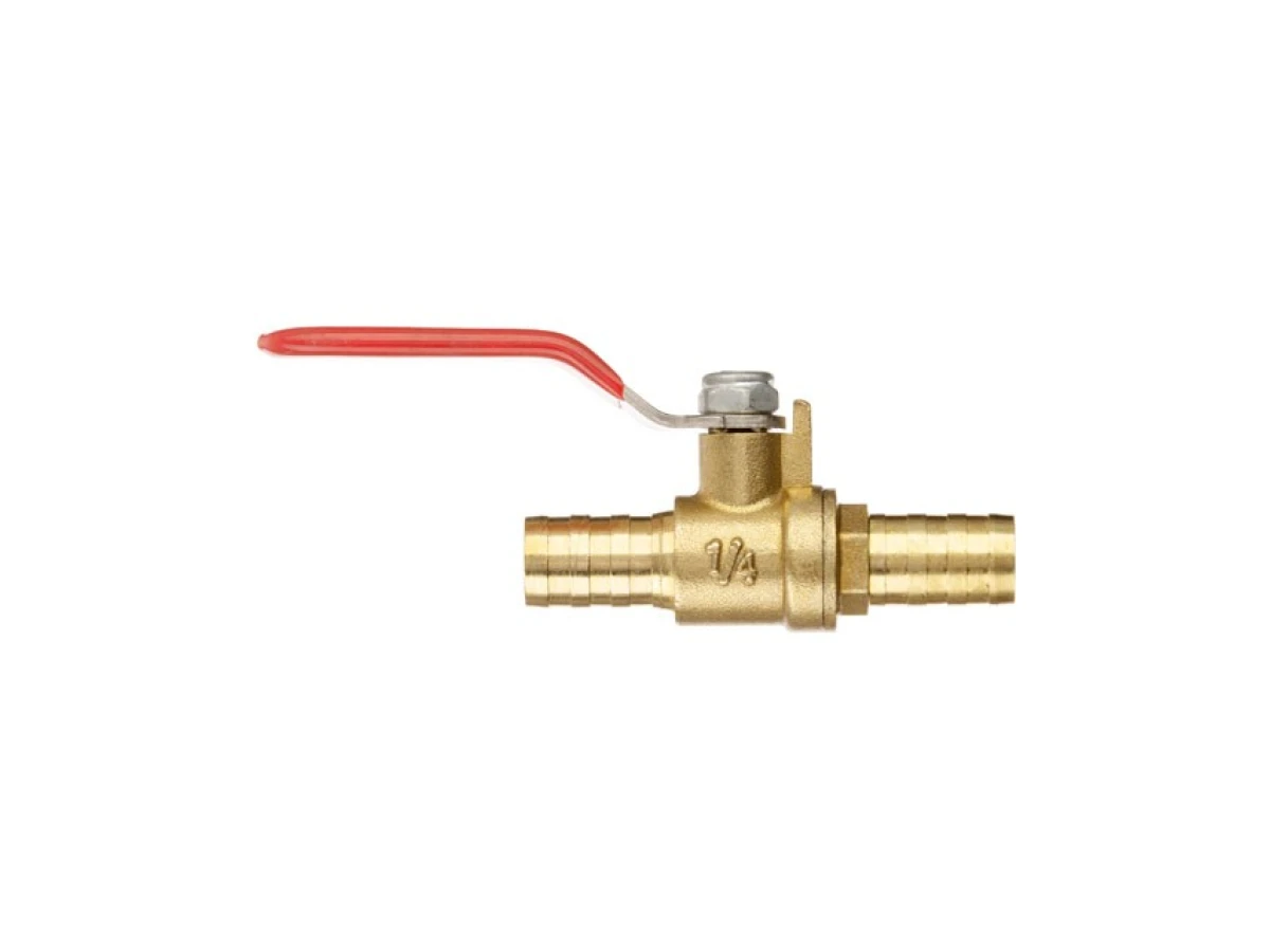 Кран шаровий повітряний, латунь, на шланг 12мм, STORM INTERTOOL PT-1896 