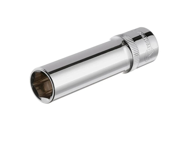 Головка шестигранна подовжена 1/4", 13 мм, Cr-V STORM INTERTOOL ET-0463 