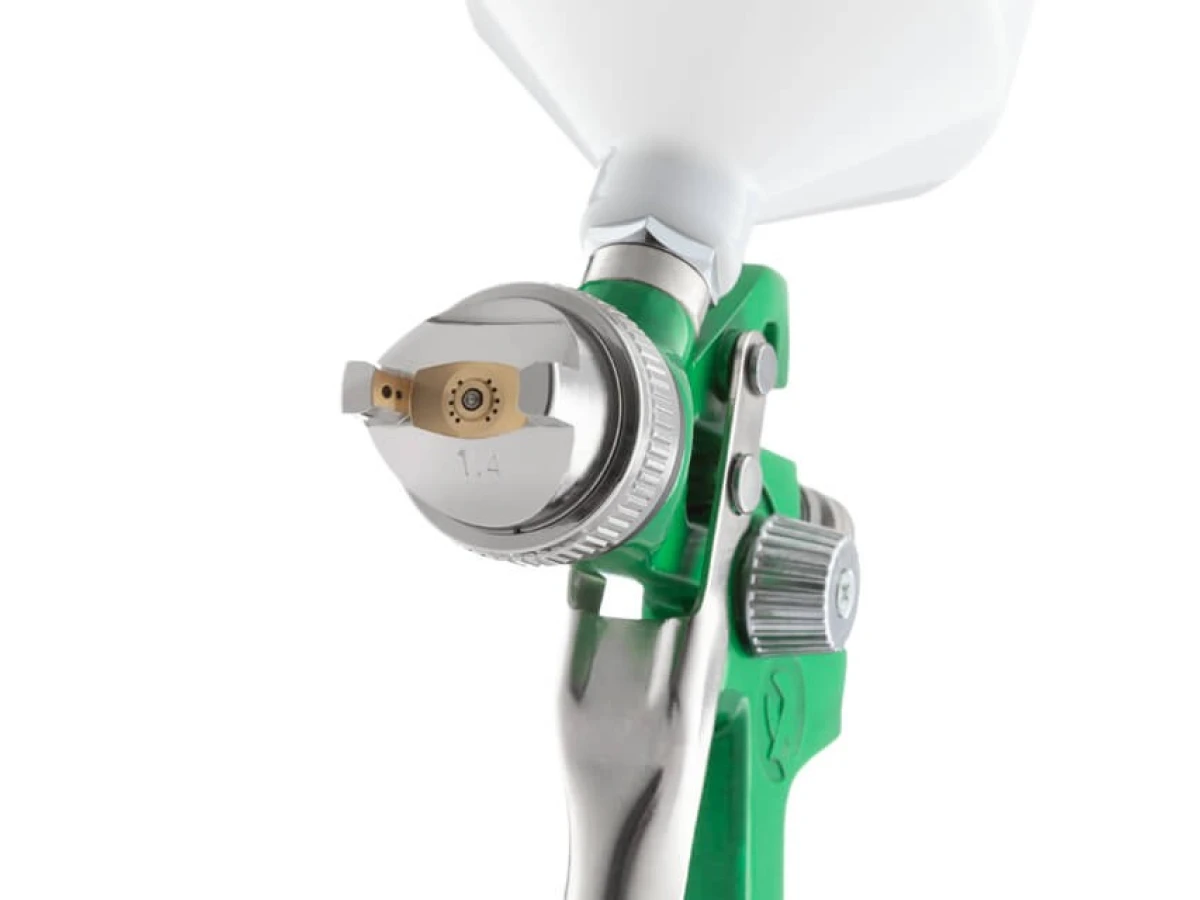 Фарбопульт пневматичний HVLP, форсунка 1.4 мм, верхній пластиковий бачок 600 мл, 3 бар INTERTOOL PT-0118 