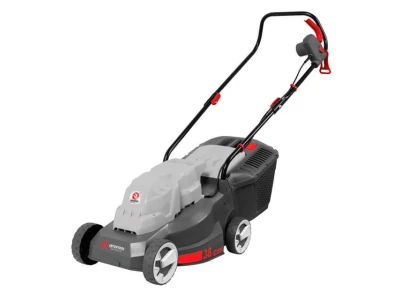 Газонокосилка электрическая 1300Вт, 230В, 3500об/мин, ширина захвата 380мм, высота среза 20/40/60мм, контейнер 35 литров INTERTOOL DT-2262