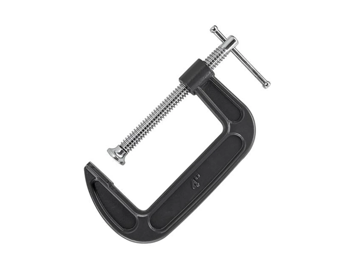 Струбцина тип "G" 4", довжина 100мм INTERTOOL HT-6016 