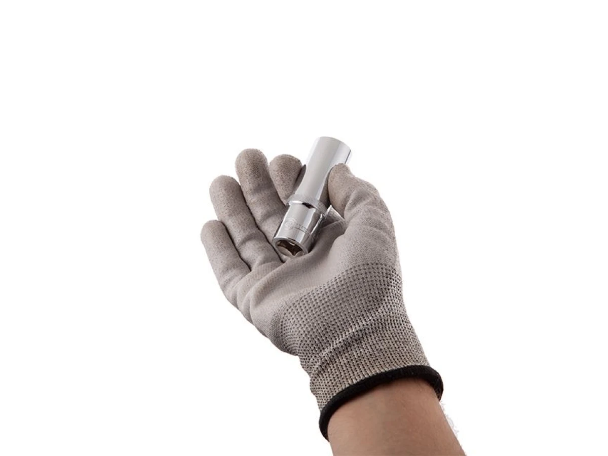 Головка шестигранна подовжена 1/2", 19*78 мм CrV INTERTOOL ET-0119 