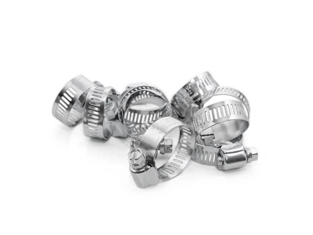 Хомут сталевий оцинкований 12,7 мм, D - 18-32 мм INTERTOOL TC-0118 