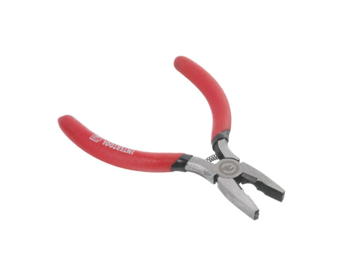 Плоскогубці з ізольованими рукоятками, 115 мм INTERTOOL HT-0110 