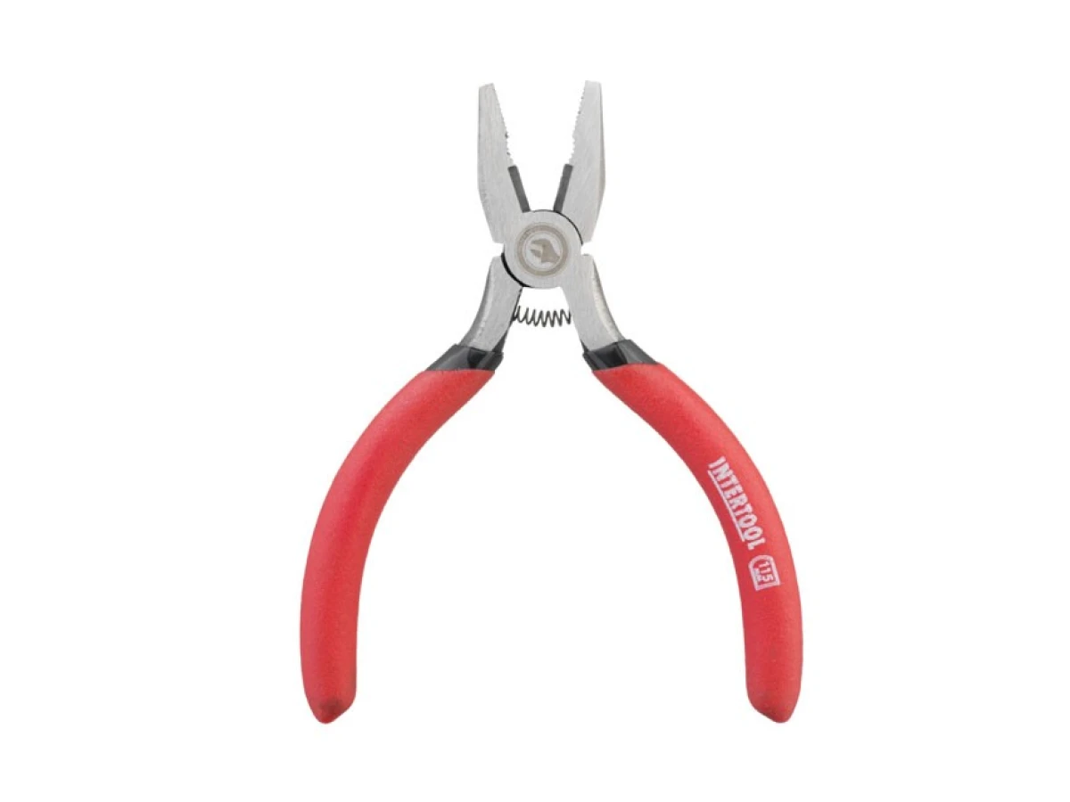Плоскогубці з ізольованими рукоятками, 115 мм INTERTOOL HT-0110 