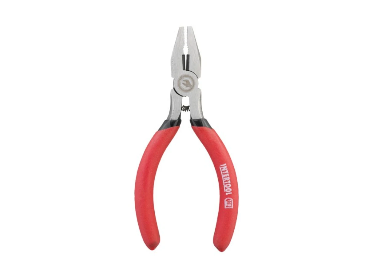 Плоскогубці з ізольованими рукоятками, 115 мм INTERTOOL HT-0110 