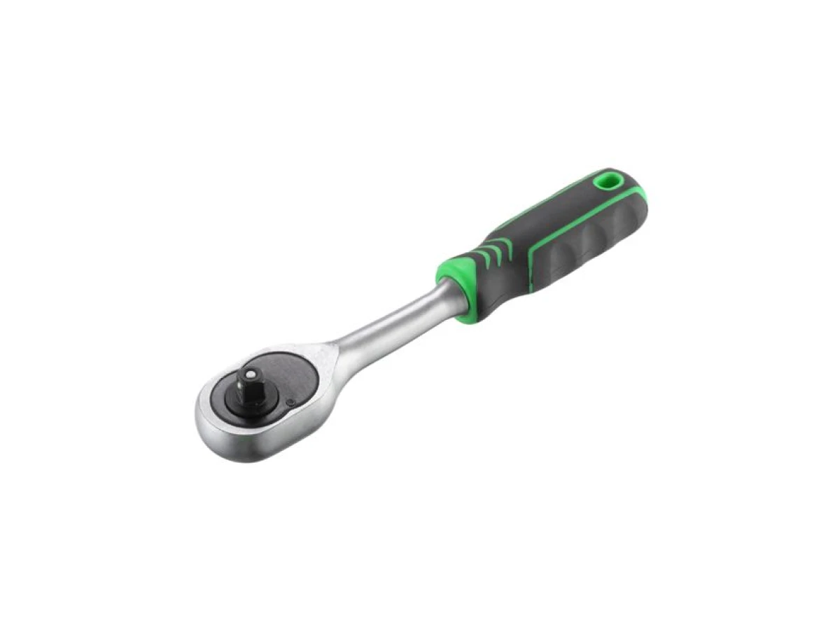 Рукоятка с храповым механизмом на 72 зуба 1/4", Cr-v. INTERTOOL HT-2124 