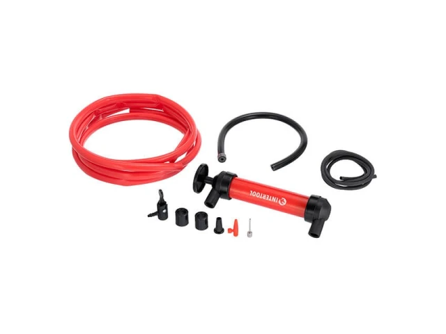 Насос ручний універсальний для перекачування палива, мастила, води INTERTOOL AT-3070 