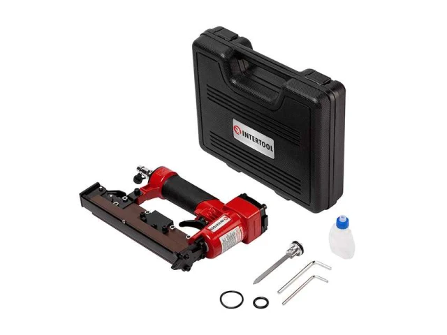 Степлер пневматичний для шпильки від 12 до 25 мм INTERTOOL PT-1611 