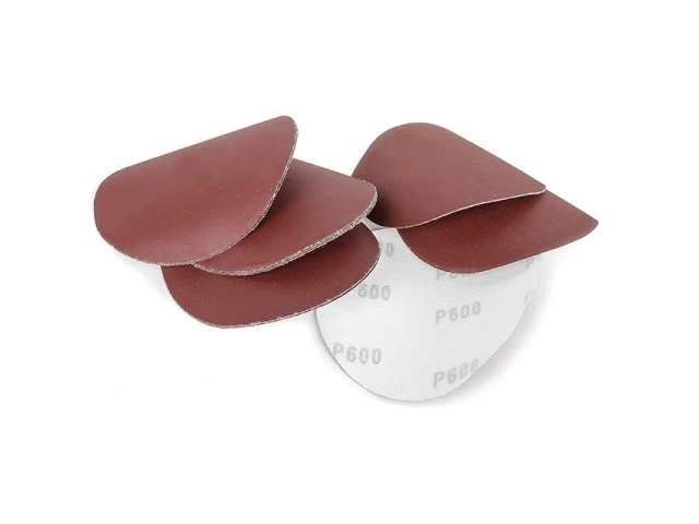 Круг наждачний самоклеючий 125 мм, папір клас E, щільність 220 г/м2, К600, уп. 10 од. INTERTOOL BT-0570 