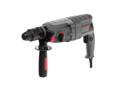 Перфоратор 1000 Вт, 3.5 Дж, 0-1300 об/мин, 0-5100 уд/мин, 3 режима, SDS plus, съемный быстрозажимной патрон INTERTOOL DT-0186