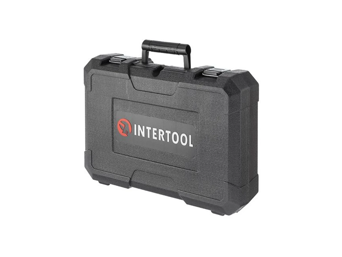 Перфоратор 1000 Вт, 3.2 Дж, 0-1300 об/мин, 0-5100 уд/мин, 3 режима, металлический корпус редуктора INTERTOOL WT-0172 