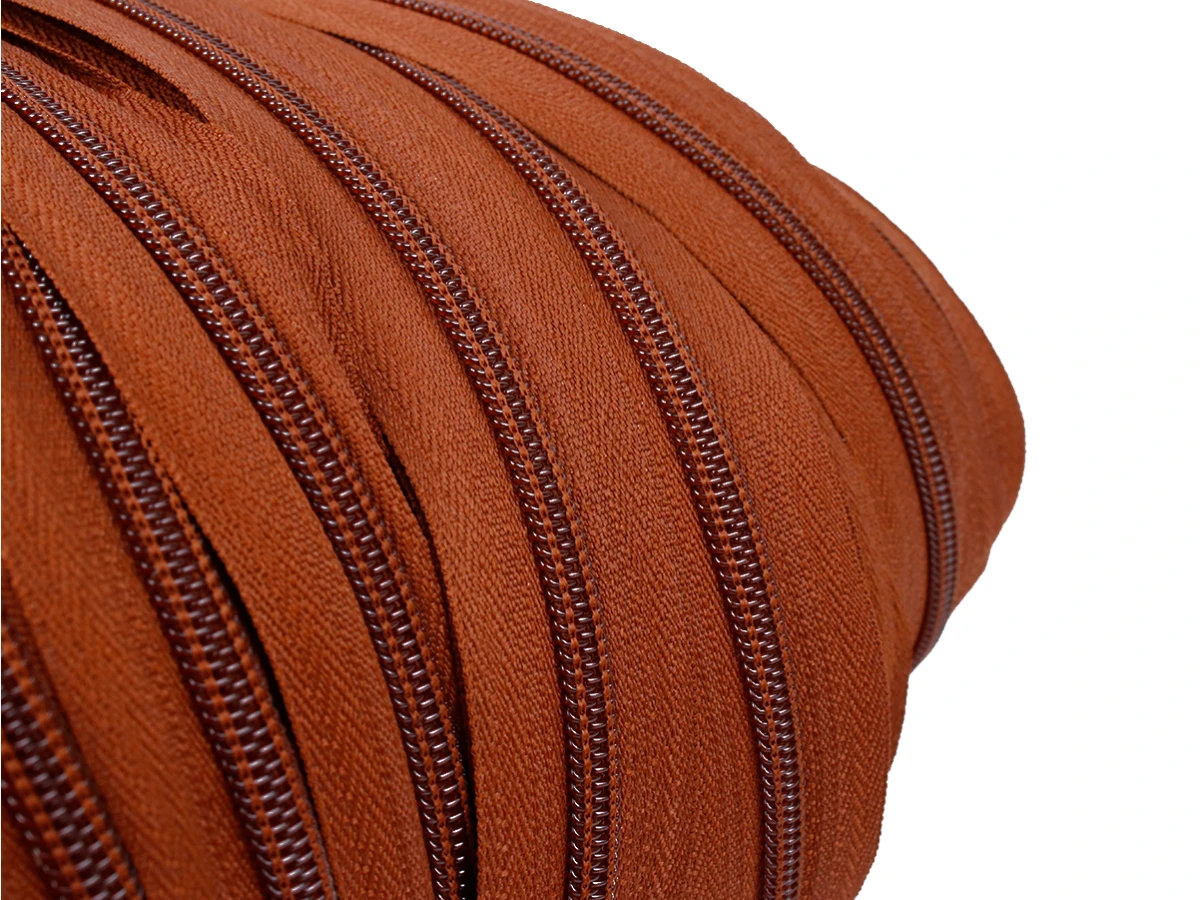 Блискавка рулонна №5 рудий 