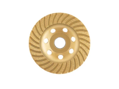 Фреза шліфувальна торцева алмазна Turbo 115 x 22.2мм INTERTOOL CT-6215