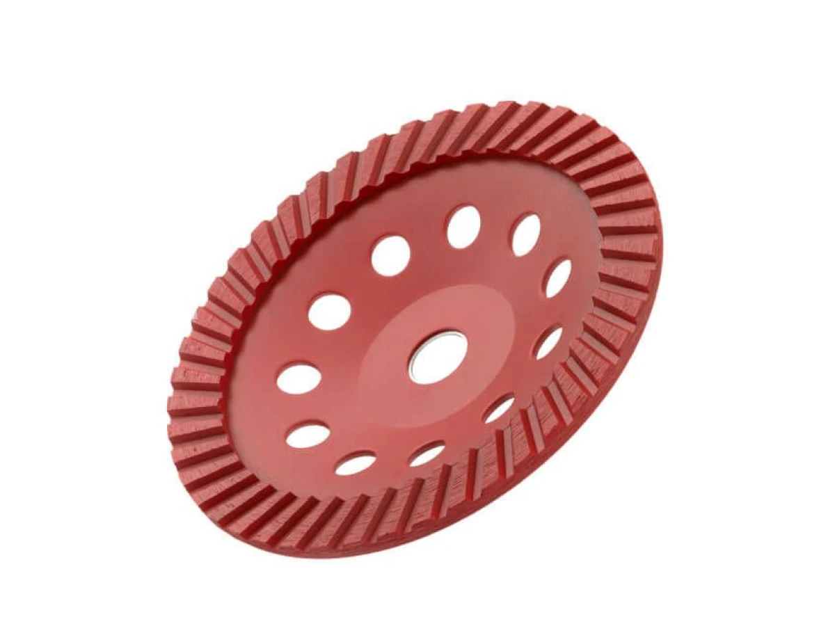 Фреза шліфувальна торцева алмазна Turbo 180 x 22.2мм INTERTOOL CT-6280 