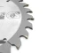 Диск пиляльний по деревині з твердосплавними напайками 115*22*1.4 мм , 30 зубів INTERTOOL CT-3012 