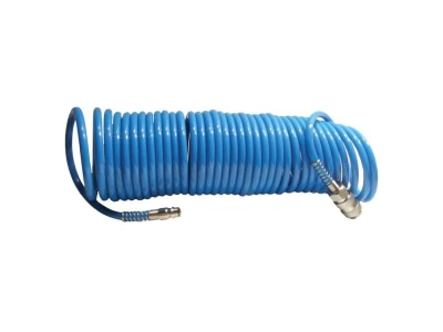 Шланг спіральний із швидкороз'ємним з'єднанням 5,5x8мм, 20м INTERTOOL PT-1709