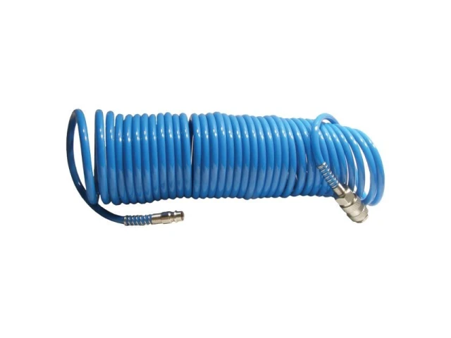 Шланг спіральний із швидкороз'ємним з'єднанням 5,5x8мм, 20м INTERTOOL PT-1709 