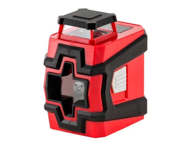 Уровень лазерный 360 град, 2 лазерные головки, зеленый лазер INTERTOOL MT-3062 