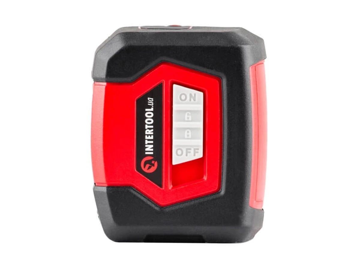Уровень лазерный, 2 лазерные головки, зеленый лазер INTERTOOL MT-3061 