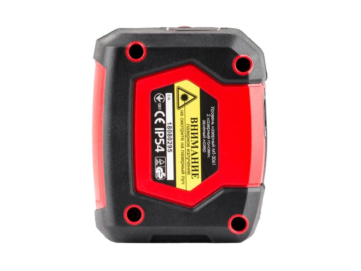 Уровень лазерный, 2 лазерные головки, зеленый лазер INTERTOOL MT-3061 