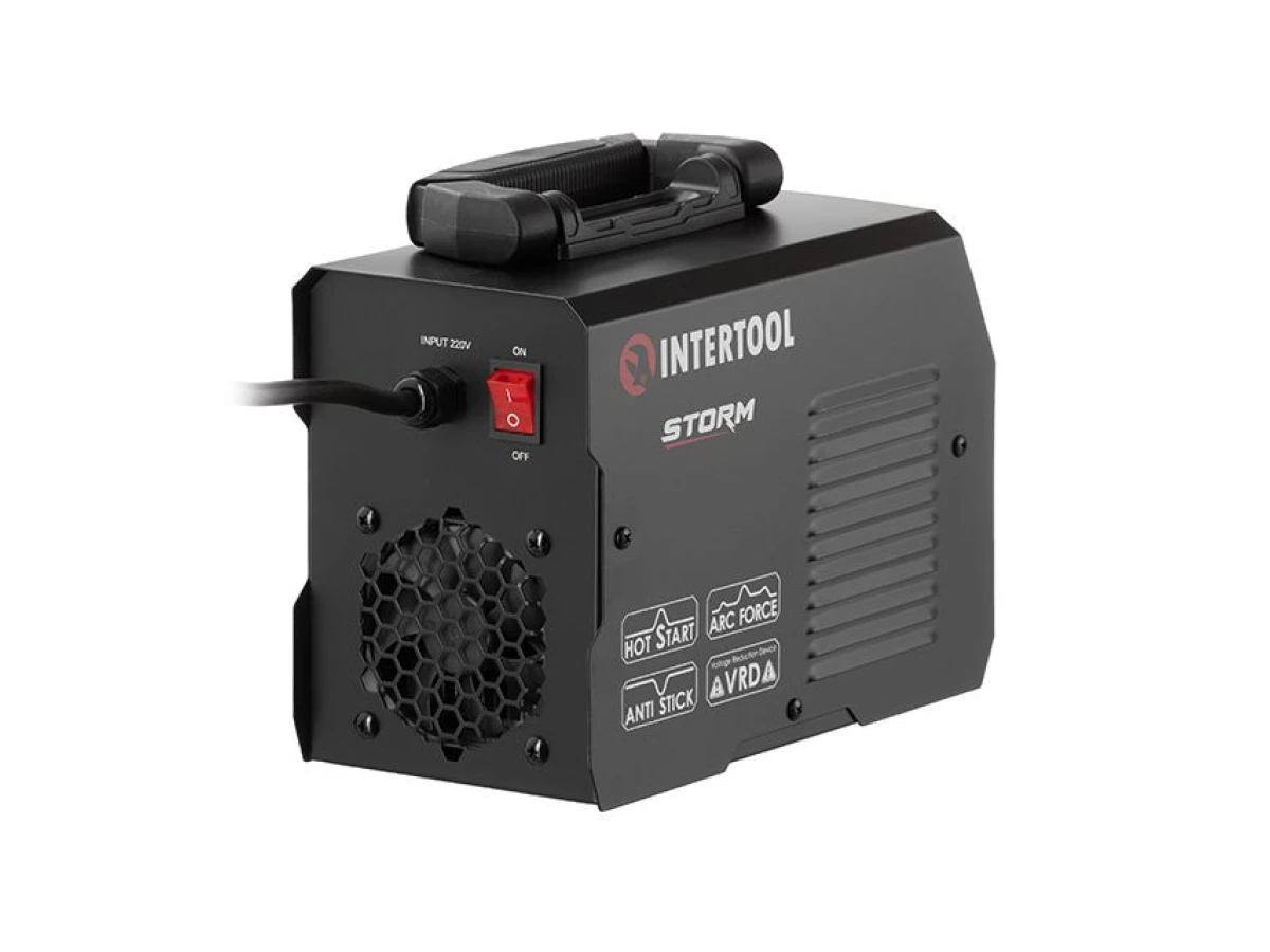 Апарат зварювальний, інверторний MMA-180A, STORM INTERTOOL WT-4004 