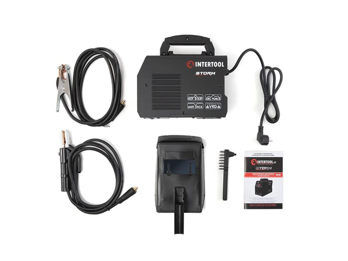 Апарат зварювальний, інверторний MMA-180A, STORM INTERTOOL WT-4004 