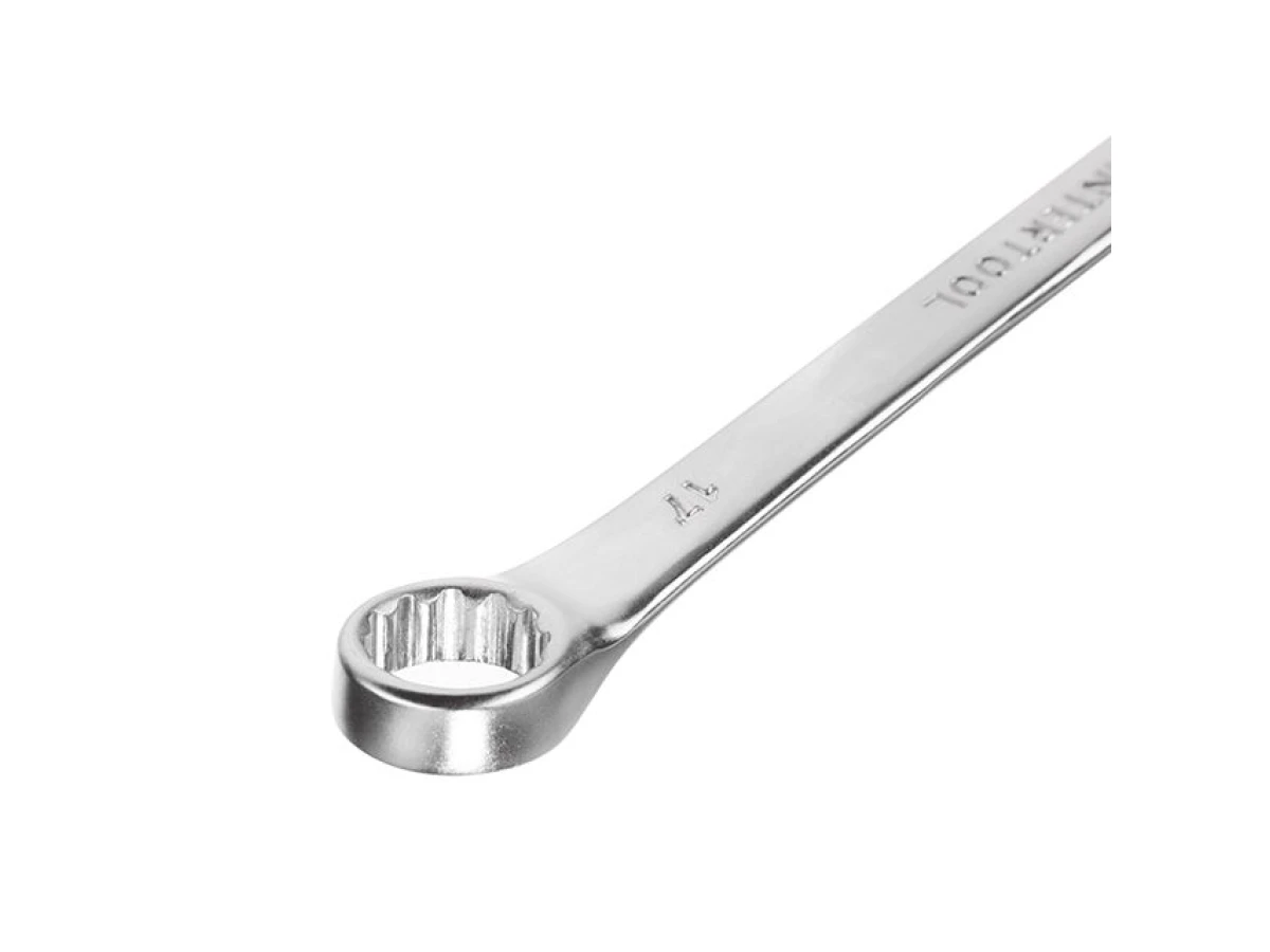 Набір ключів комбінованих 6 шт, 8-17 мм CrV INTERTOOL HT-1201 