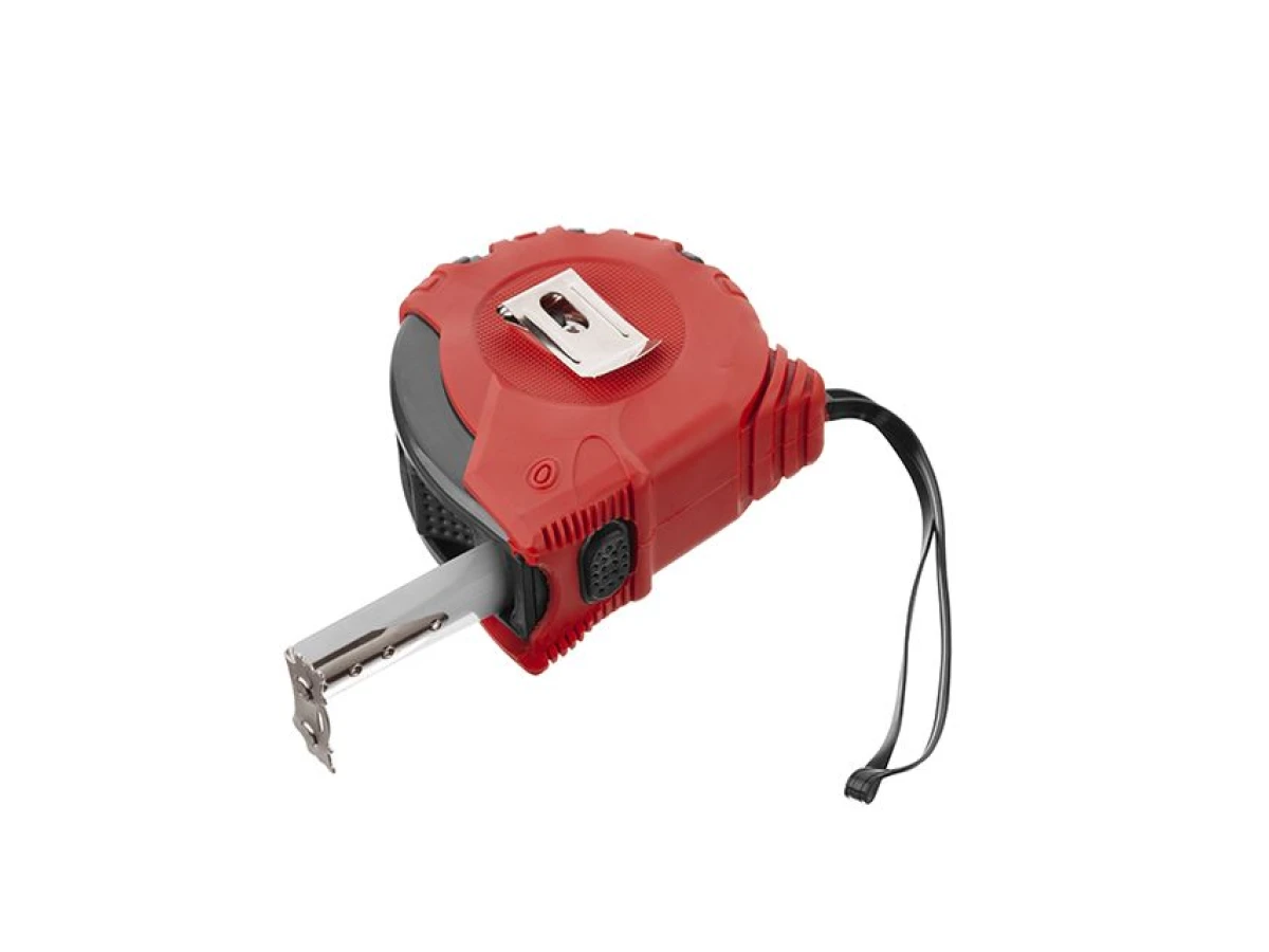 Рулетка з металевим полотном 10м x 25мм "Супер Магніт" блістер INTERTOOL MT-0310 