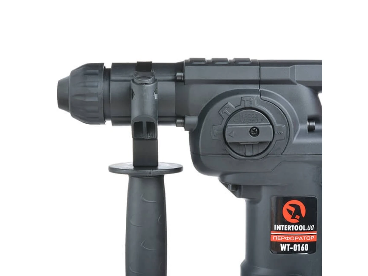 Перфоратор 900 Вт, 3.5 Дж, 0-930 об/мин, 0-5100 уд/мин, 3 режима INTERTOOL WT-0160 