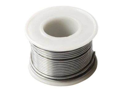 Припій для паяльника 100 г, D-1.00 мм, 40% олово, 60% свинець INTERTOOL RT-2065