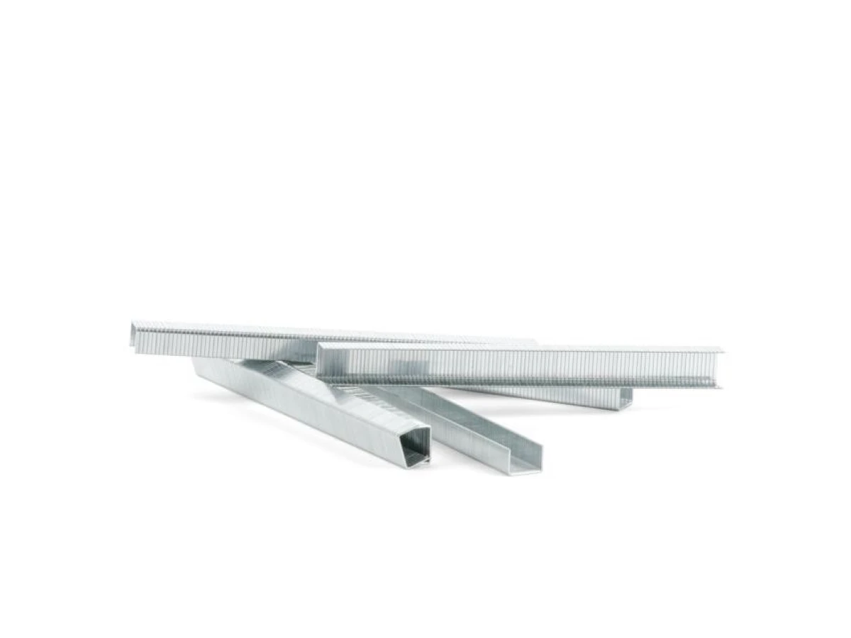 Скоба гартована 8 мм, уп. 1000 шт., ширина 11.3 мм, переріз 1.20 мм (під пістолети RT-0120, RT-0202) INTERTOOL RT-0148 