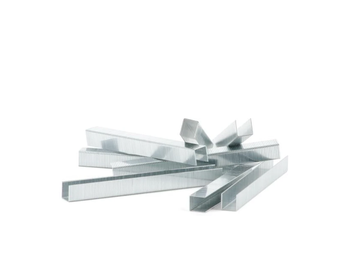 Скоба гартована 12 мм, уп. 1000 шт., ширина 11.3 мм, переріз 1.20 мм (під пістолети RT-0120, RT-0202) INTERTOOL RT-0152 