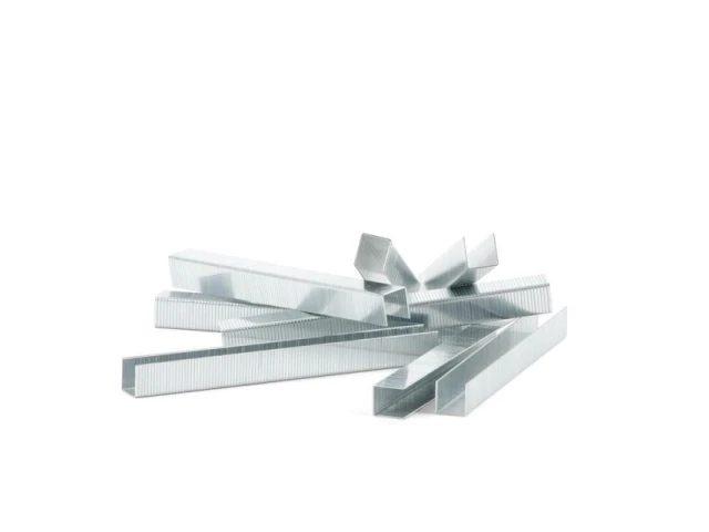 Скоба гартована 12 мм, уп. 1000 шт., ширина 11.3 мм, переріз 1.20 мм (під пістолети RT-0120, RT-0202) INTERTOOL RT-0152 