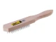 Щетка ручная 5-рядная, деревянный корпус BT-0003 