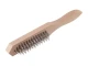 Щетка ручная 5-рядная, деревянный корпус BT-0003 