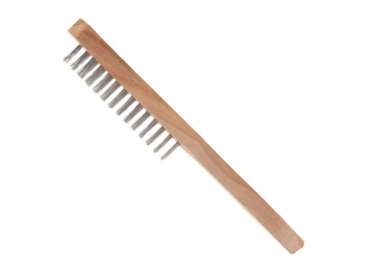 Щетка ручная 6-рядная, деревянный корпус BT-0004 
