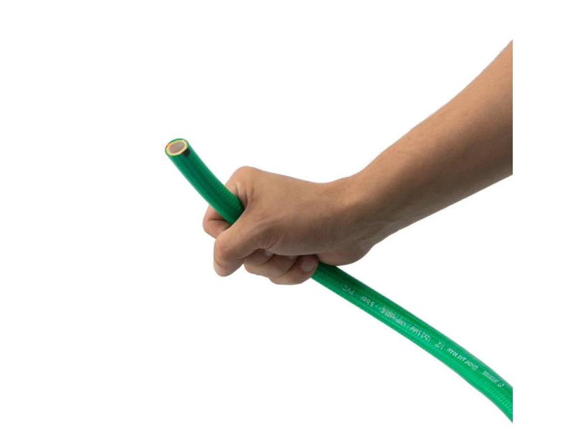 Шланг для води чотиришаровий, 1/2", 30 м, армований, PVC INTERTOOL GE-4105 