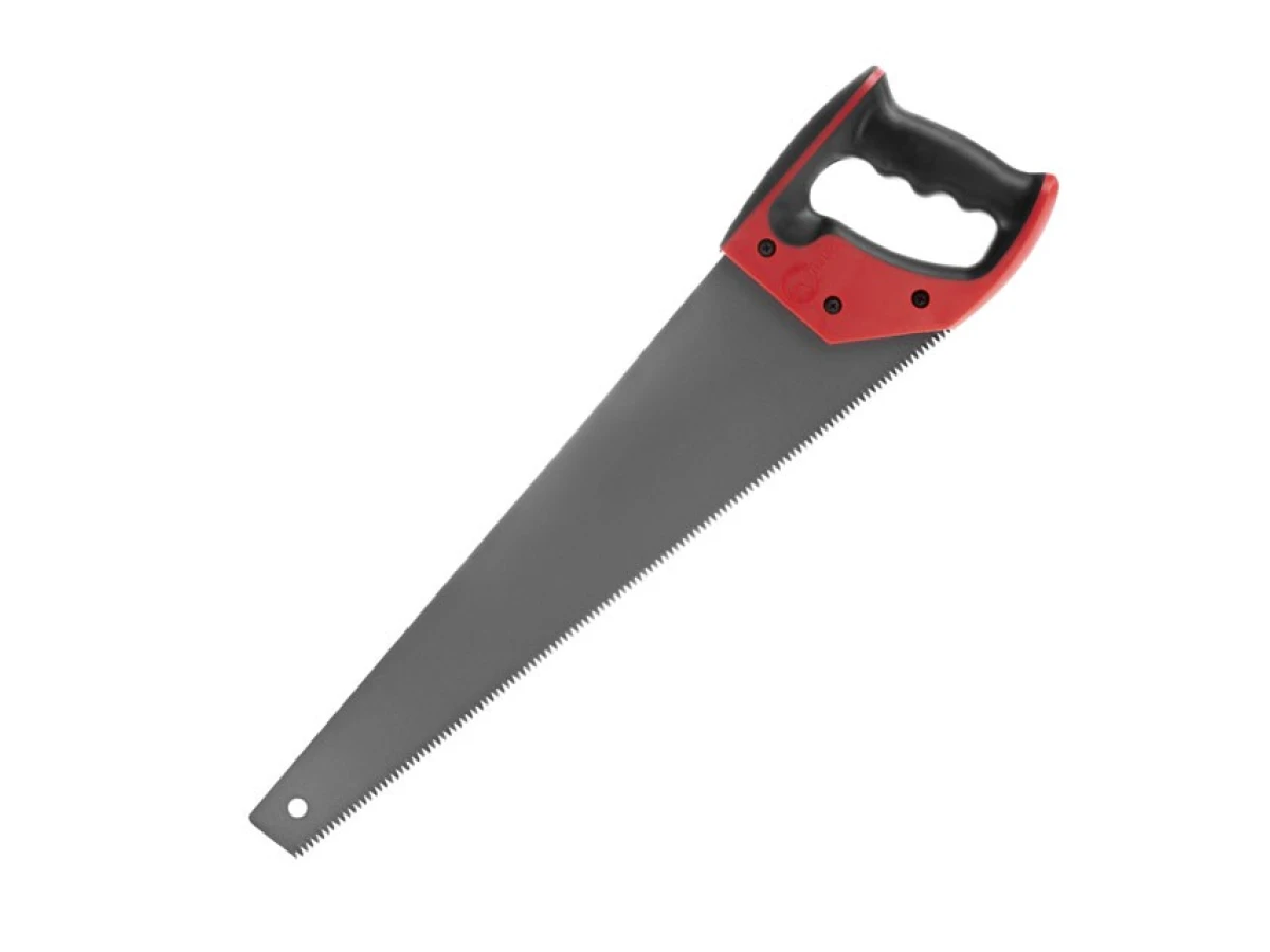 Ножовка по дереву 450 мм с тефлоновым покрытием, каленый зуб, 3-ая заточка INTERTOOL HT-3108 