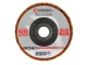 Диск зачистний із спіненого абразиву помаранчевий 125*22,2*13 мм, P46, T27 INTERTOOL BT-0605 