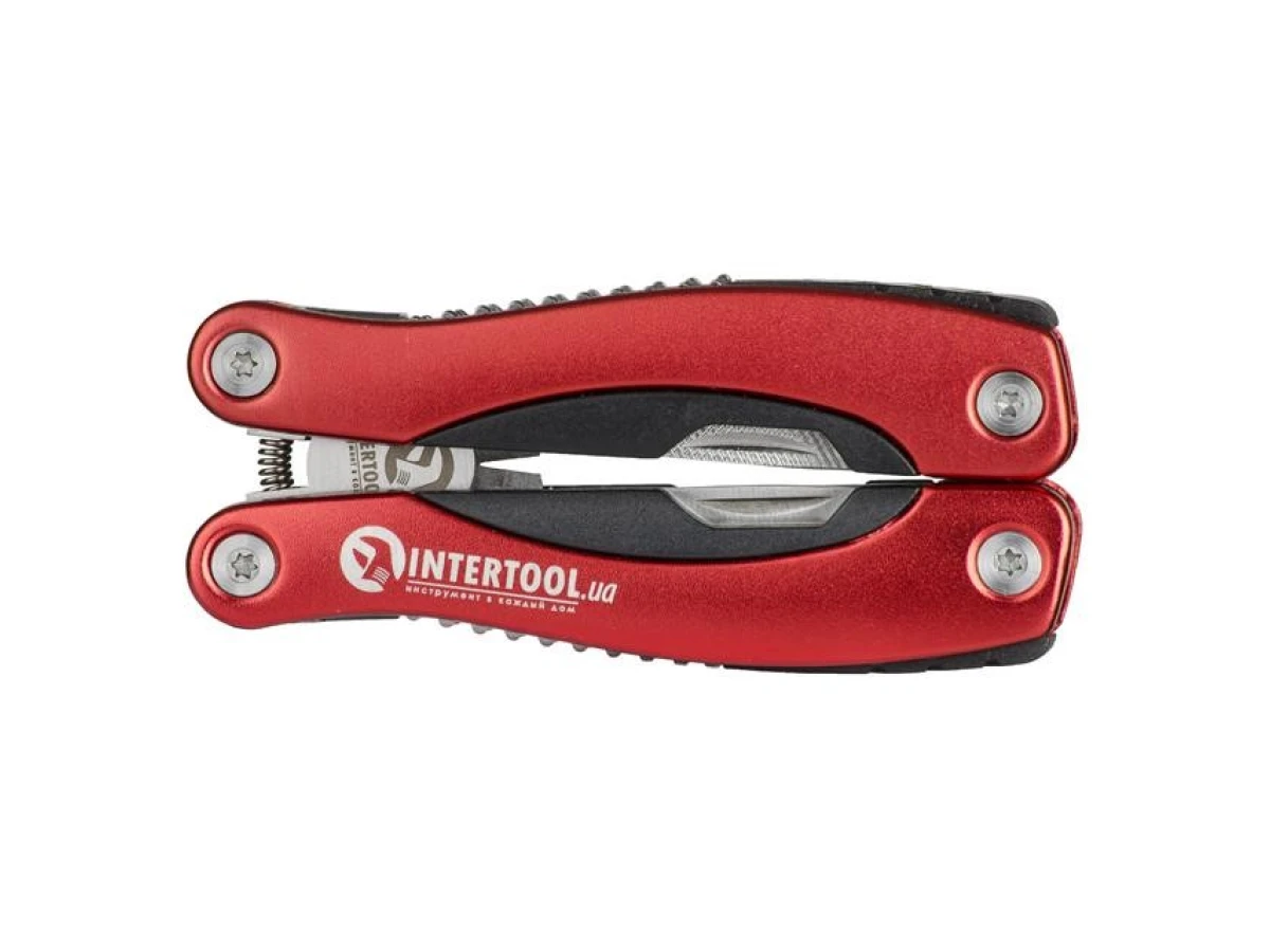 Мультиінструмент 160 мм, 12 в 1, з чохлом INTERTOOL HT-0541 