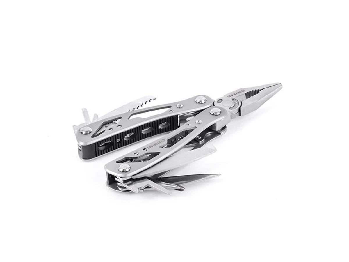 Мультиінструмент 165 мм, 12 в 1, з чохлом INTERTOOL HT-0540 