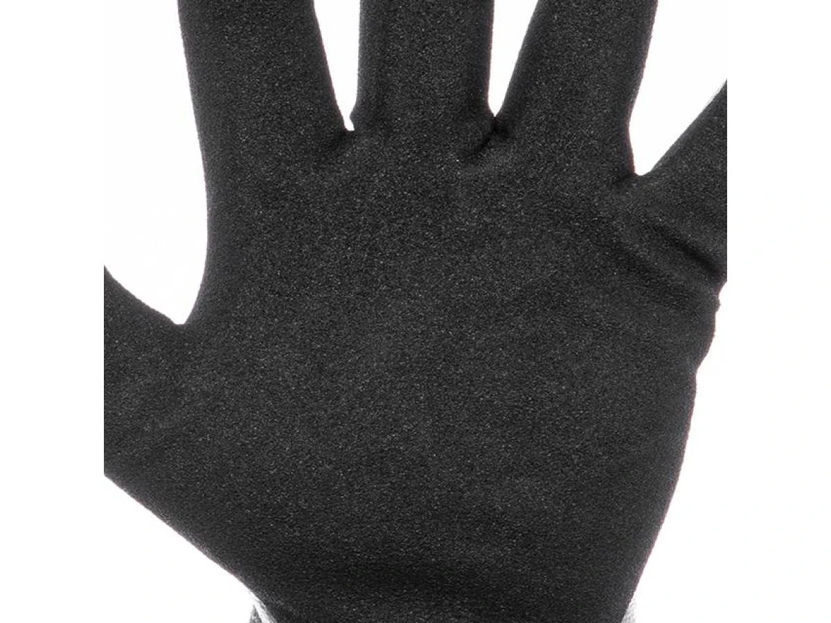 Перчатка трикотажная синтетическая, полное двухслойное нитриловое покрытие, базовое гладкое, пористое на ладони, дышащая, 10" STORM INTERTOOL SP-0190 