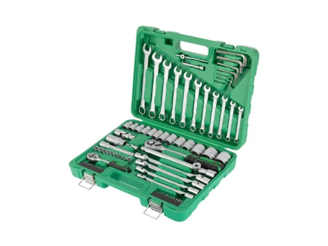 Набір інструментів 1/2" & 1/4", 77 од. INTERTOOL ET-6077 