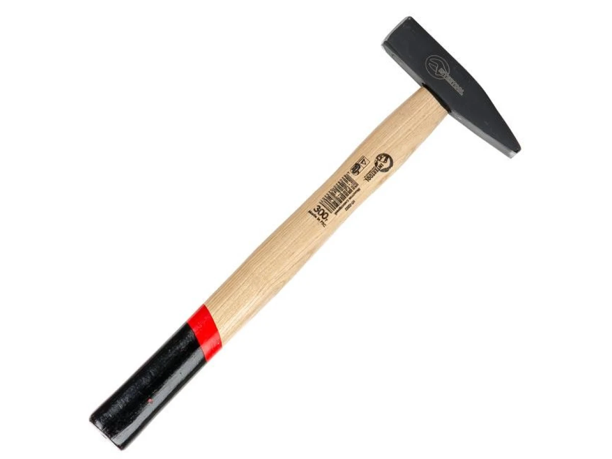 Молоток слюсарний 300г,ручка ясен INTERTOOL HT-0252 