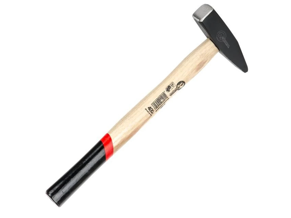 Молоток слюсарний 400г,ручка ясен INTERTOOL HT-0253 