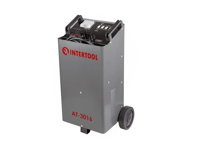 Пускозарядное устройство 12 В - 24 В, 300 А, 1.2 кВт INTERTOOL AT-3016 