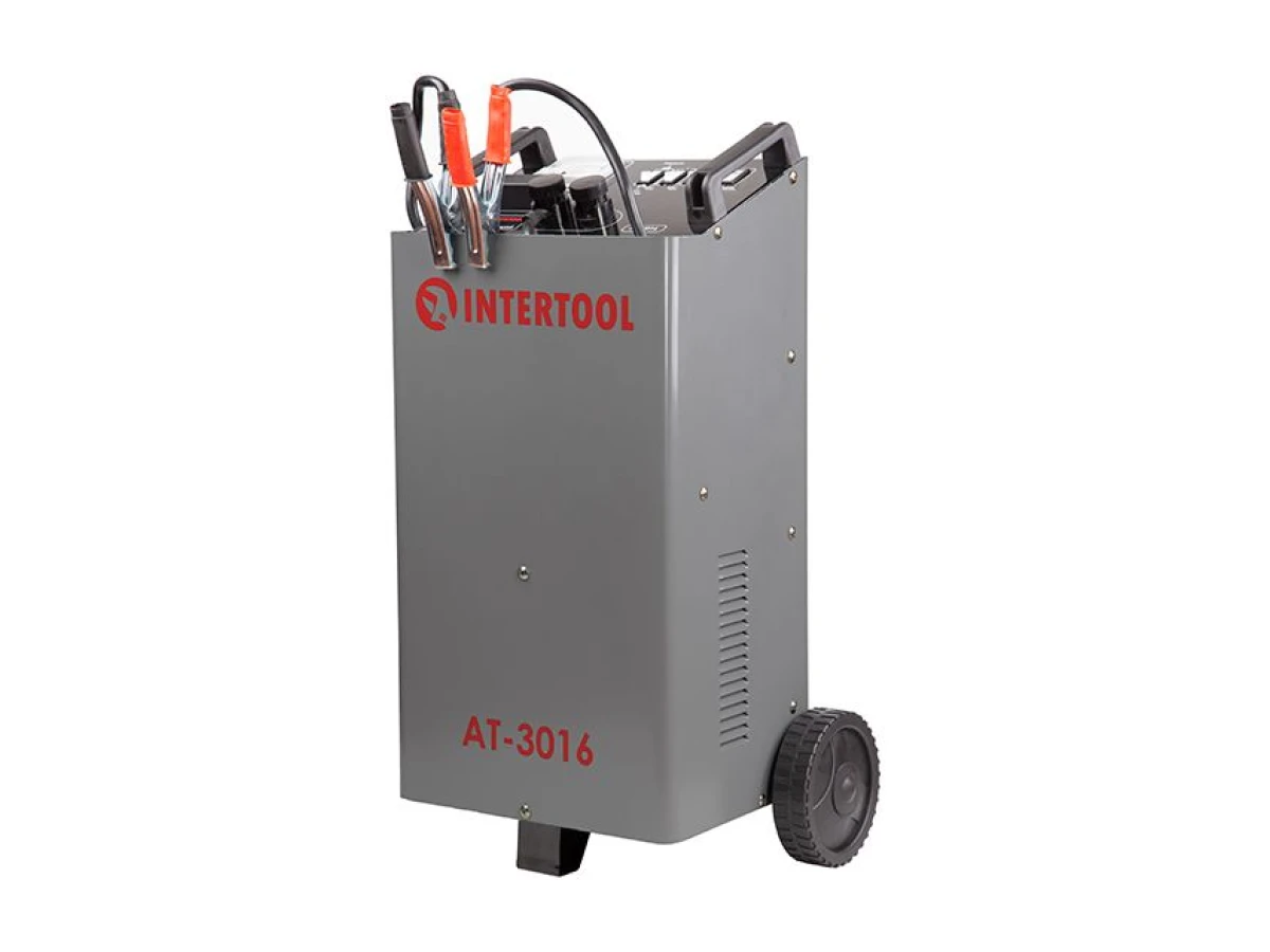 Пускозарядное устройство 12 В - 24 В, 300 А, 1.2 кВт INTERTOOL AT-3016 