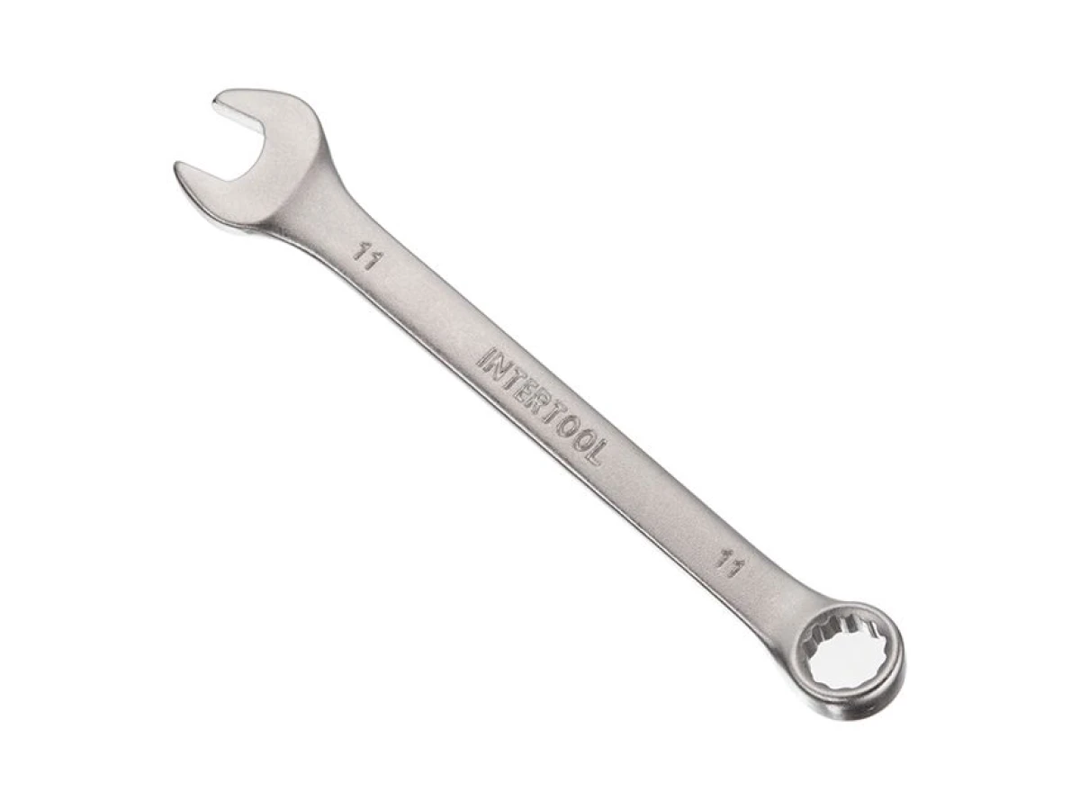 Ключ комбінований 11 мм CrV INTERTOOL HT-1211 